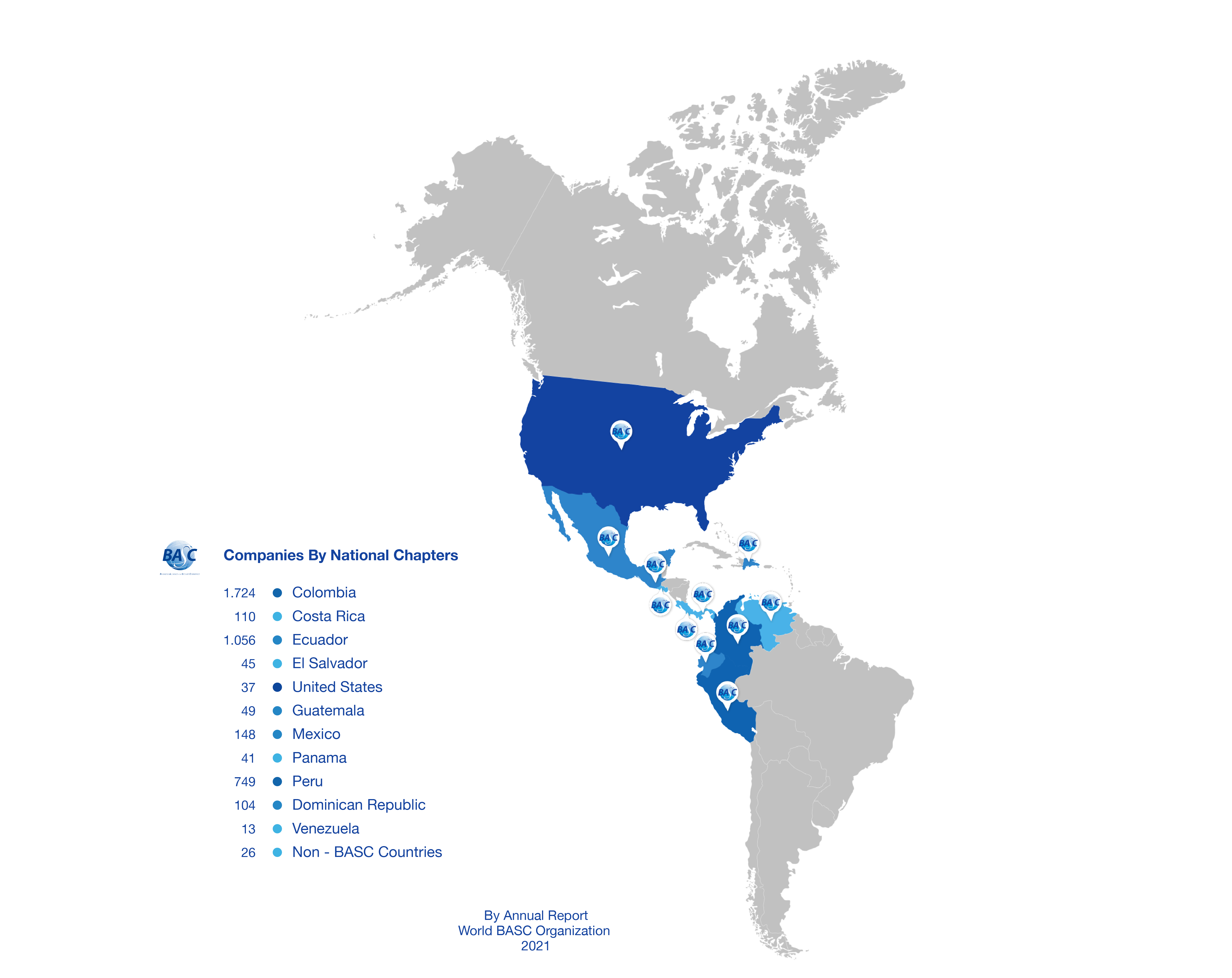 Companies By National Chapters