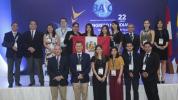 Miembros del equipo de trabajo del capítulo BASC Perú, durante concesión oficial del Congreso Mundial BASC 2021 por parte de World BASC Organization