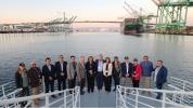 Delegados de la Misión Comercial BASC en el Puerto de Los Ángeles - Port LA. 