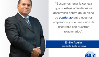 Emilio Aguiar, Presidente de la Junta Directiva de WBO. 
