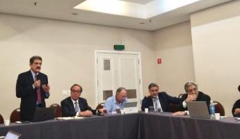 Intervención del Sr. Fermín Cuza, en representación de BASC, a miembros del Grupo Regional del Sector Privado (RPSG). 